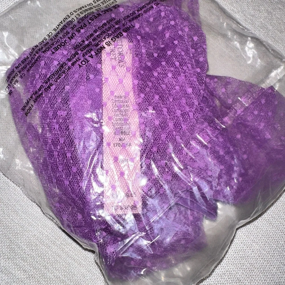 Victoria’s Secret Sexy mesh bow lingerie - Picture 3 of 6